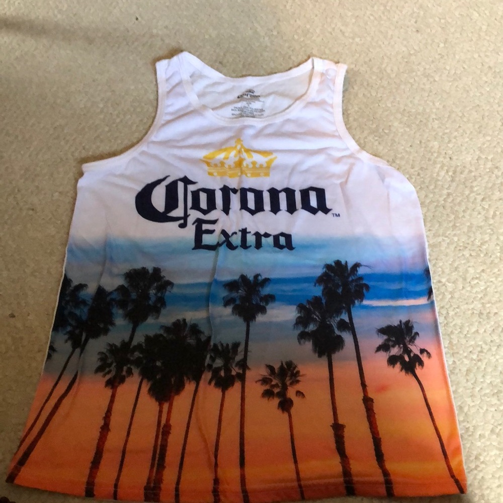 Corona extra tank top